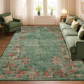 Doğayla İç İçe: Çiçek Desenli Vintage Halı – NW 83