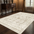 Sade Desenli Vintage Esintili Halı - MV 815
