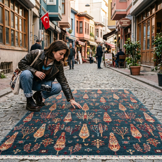 Otağ Koleksiyonu, Özel Tezgah El Dokuma Halı - ZR 08