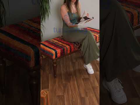 El İşçiliği Patchwork Desenli Sedir